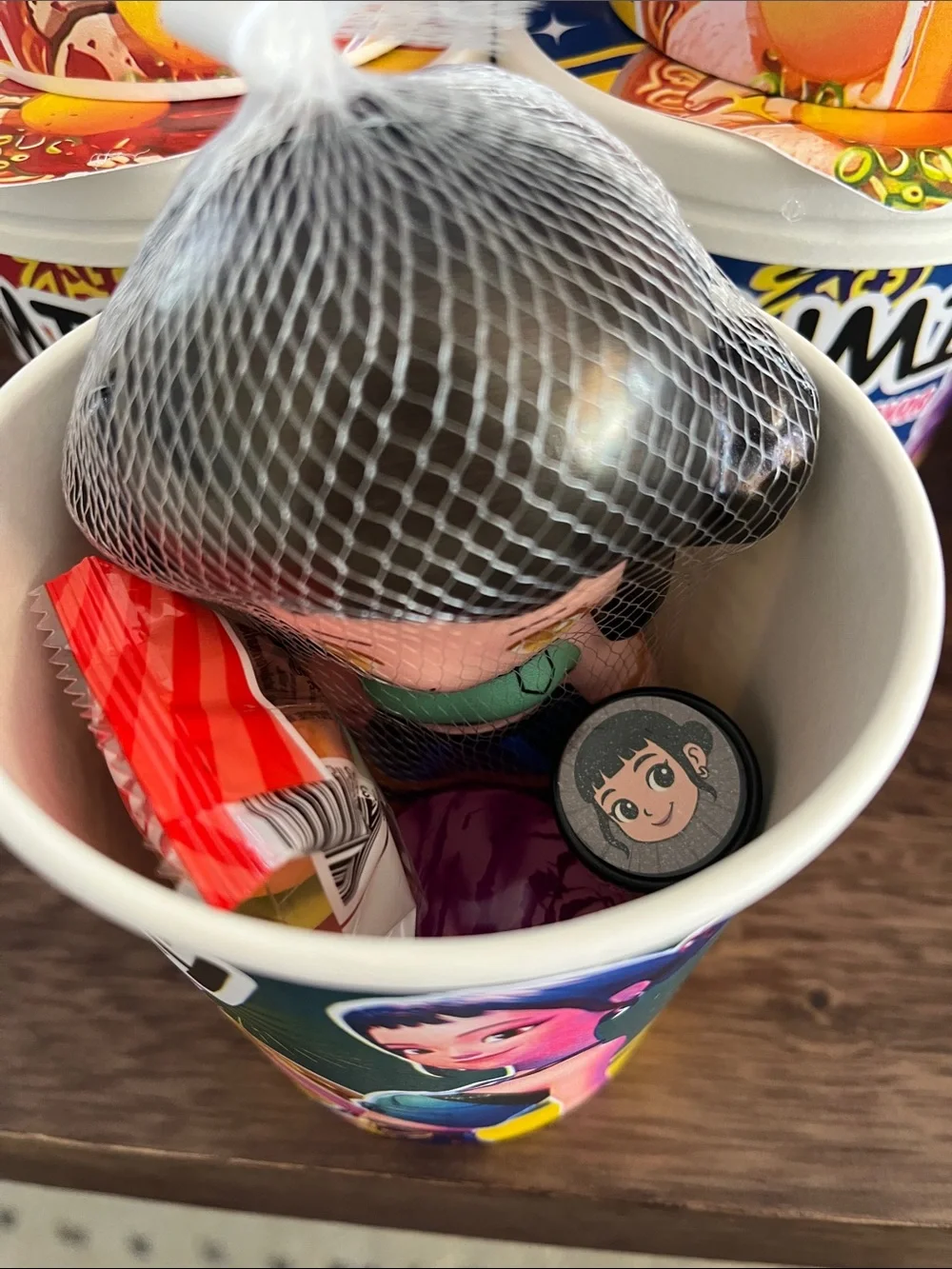K-pop Demon Hunters Mystery Ramen Cup Surprise